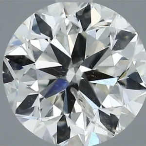 0.73 Carat Round H SI2 Natural Diamond