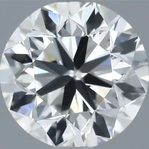 0.7 Carat Round I VVS2 Natural Diamond
