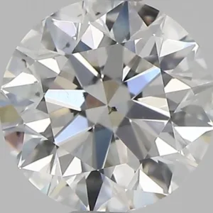 0.9 Carat Round F SI1 Natural Diamond