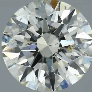 1.7 Carat Round K SI2 Natural Diamond