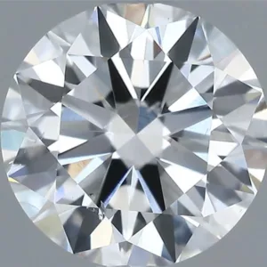1 Carat Round E SI1 Natural Diamond