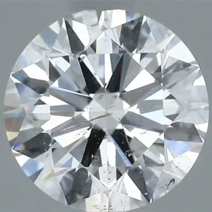 0.7 Carat Round F SI2 Natural Diamond