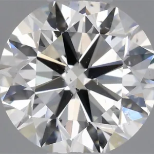0.61 Carat Round H SI2 Natural Diamond