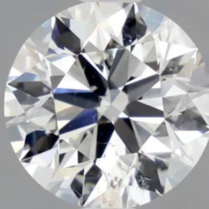 0.9 Carat Round F SI2 Natural Diamond