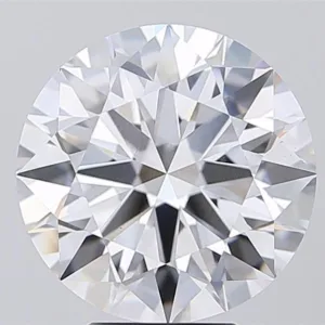 5.07 Carat Round F VS1 Lab Diamond