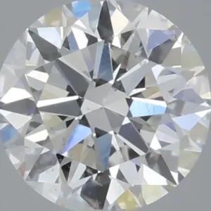 0.51 Carat Round F SI2 Natural Diamond