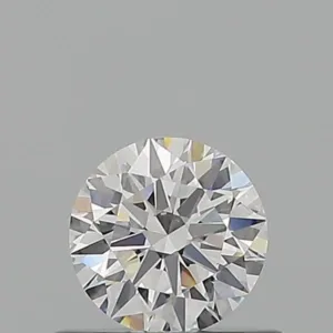 0.5 Carat Round D VVS2 Natural Diamond
