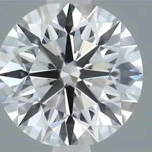 0.61 Carat Round F VVS2 Natural Diamond