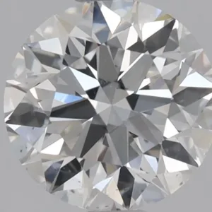 0.9 Carat Round D SI1 Natural Diamond