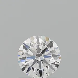 0.57 Carat Round D VS2 Natural Diamond