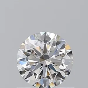 0.54 Carat Round F VVS1 Natural Diamond