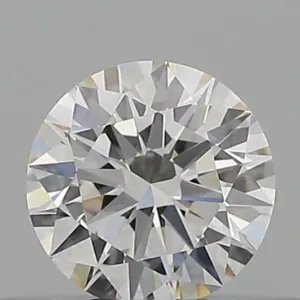 0.34 Carat Round F SI1 Natural Diamond