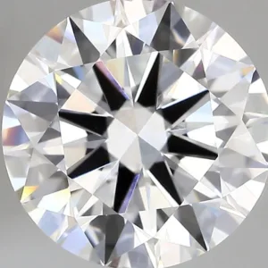 5.04 Carat Round E VVS2 Lab Diamond