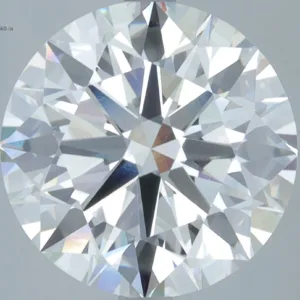 5.04 Carat Round F VVS2 Lab Diamond
