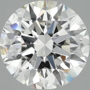 4.07 Carat Round F VVS2 Lab Diamond