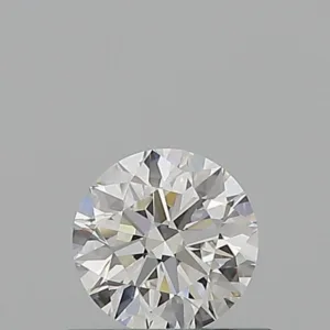 0.51 Carat Round F VVS1 Natural Diamond