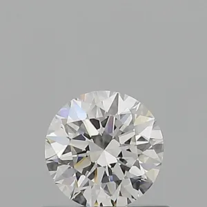 0.55 Carat Round F VVS1 Natural Diamond