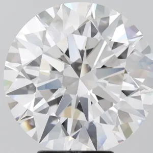 6.18 Carat Round F VVS2 Lab Diamond