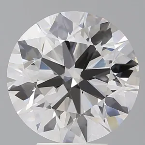 5.07 Carat Round F VVS2 Lab Diamond