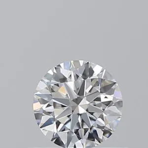 0.51 Carat Round D VVS1 Natural Diamond
