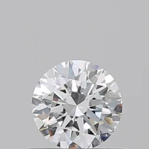 0.53 Carat Round D VVS1 Natural Diamond