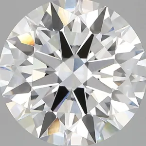 5.04 Carat Round F VVS2 Lab Diamond