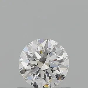 0.57 Carat Round D VVS1 Natural Diamond