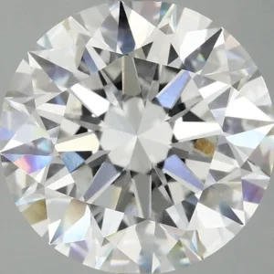 4.08 Carat Round F VVS2 Lab Diamond