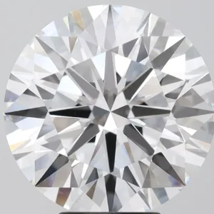 6.77 Carat Round E VVS2 Lab Diamond