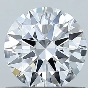 0.7 Carat Round D VS2 Natural Diamond