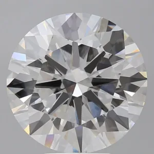 7.07 Carat Round E VVS2 Lab Diamond