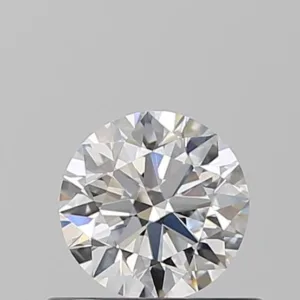 0.54 Carat Round E VVS2 Natural Diamond