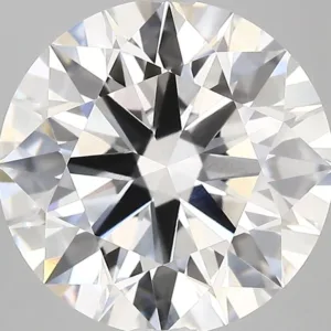 5.34 Carat Round F VVS2 Lab Diamond