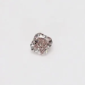 0.07 Carat Radiant Fancy Light Pink Natural Diamond
