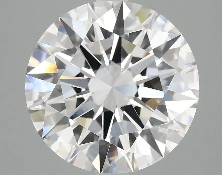 4.07 Carat Round E VVS2 Lab Diamond 1 4.07 Carat Round E VVS2 Lab Diamond