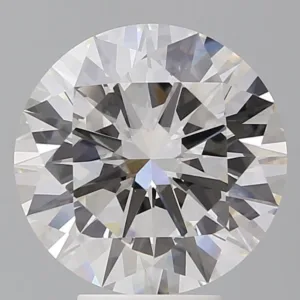 5.1 Carat Round F VVS2 Lab Diamond