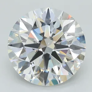 6.03 Carat Round F VS1 Lab Diamond