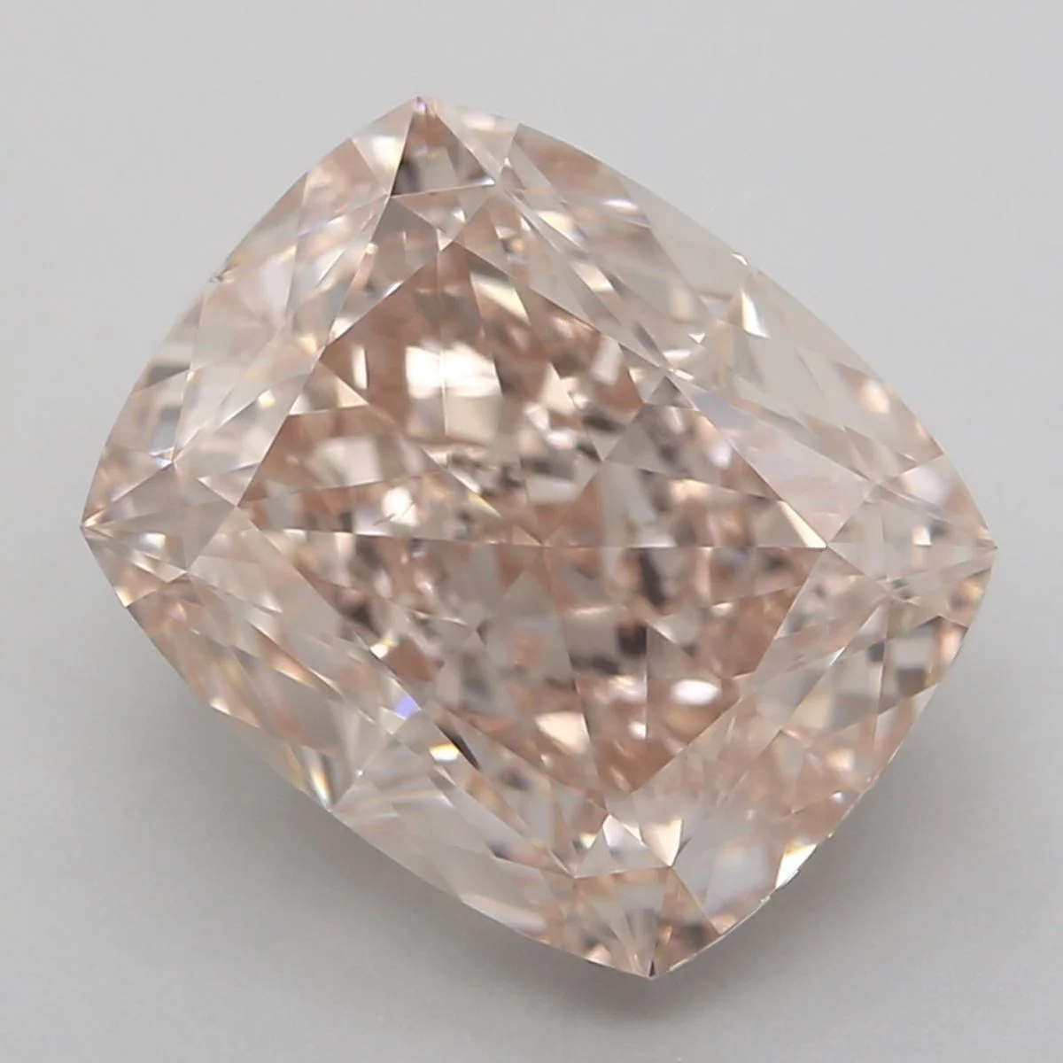 3.01 Carat Cushion Modified Fancy Brown Pink VS2 Natural Diamond 1 3.01 Carat Cushion Modified Fancy Brown Pink VS2 Natural Diamond