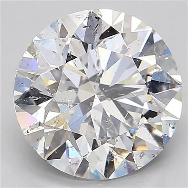 3.01 Carat Round E SI2 Natural Diamond 1 3.01 Carat Round E SI2 Natural Diamond