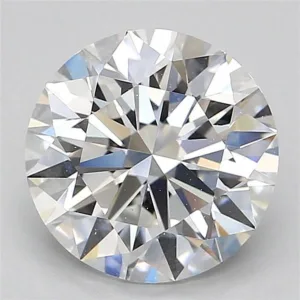 3.01 Carat Round E VVS2 Natural Diamond