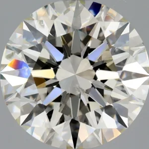 3.02 Carat Round K SI2 Natural Diamond