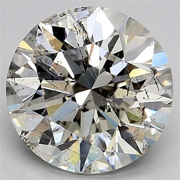 3.07 Carat Round J SI2 Natural Diamond 1 3.07 Carat Round J SI2 Natural Diamond