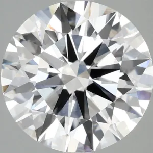 4.09 Carat Round E VVS2 Lab Diamond