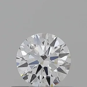 0.42 Carat Round D VS2 Natural Diamond