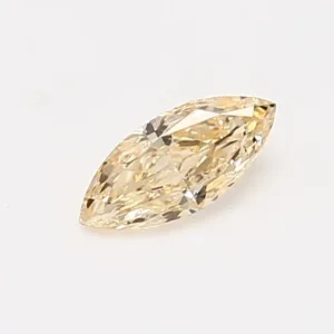 0.38 Carat Marquise Fancy Light Yellow SI2 Natural Diamond