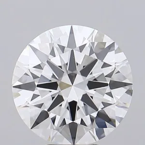 7.03 Carat Round E VVS2 Lab Diamond