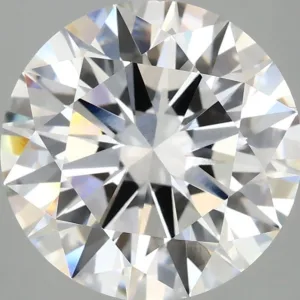 5.02 Carat Round F VVS2 Lab Diamond