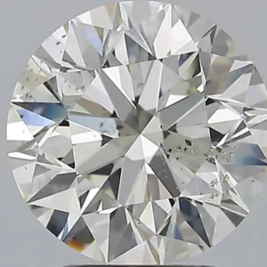 3.32 Carat Round K SI2 Natural Diamond