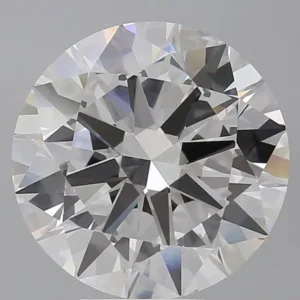 6.47 Carat Round F VVS2 Lab Diamond