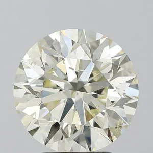 3.5 Carat Round N SI2 Natural Diamond